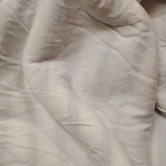 Free People  fuzzy White w/black oversized Sweater sz Small - Picture 10 of 11